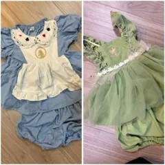 バースデイ♡cotoli アリス、ティンカーベル　ワンピース➕ブルマ付きセット