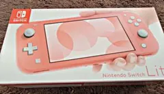 新品未使用 未開封 nintendo switch lite 本体 コーラルのサムネイル