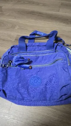 な*ん様 KIPLING 紫 トートバッグ