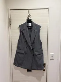 ミラオーエン ジレ パンツ セットアップ グレー