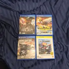 PS Vita ゲーム 4本セット　おまけ付き