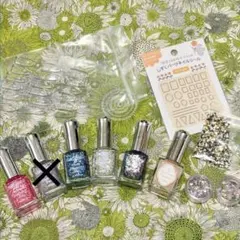 まとめ売14点セット【HOMEI】完売ダイヤモンドネイルポリッシュ　大量おまけ付