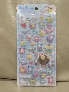 【正規品】うるちゅるPOPシール　サンリオキャラクターズ