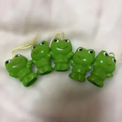 ケロちゃんコロちゃんなどの指人形セット