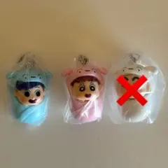 クレヨンしんちゃん ガチャガチャ おくるみbabyスイング