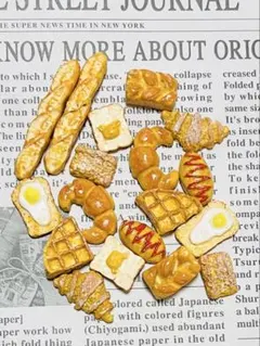 【増量中！】ミニチュアパン20個セット☆ ハンドメイド デコパーツ