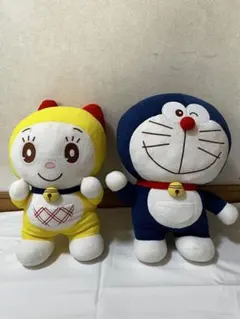 ドラえもんとドラミちゃん ぬいぐるみセット　 クレーンゲーム