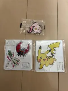くら寿司、ポケモンアクリルキーホルダー、ラバーキーホルダー