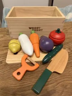 WOODY PUDDY おままごと 野菜セット