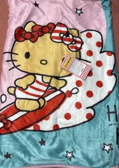 ハローキティ ひざ掛け毛布 ひざかけ 毛布 ブランケット ♡