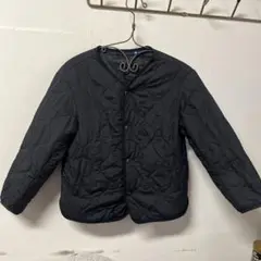 黒のキルティングジャケット