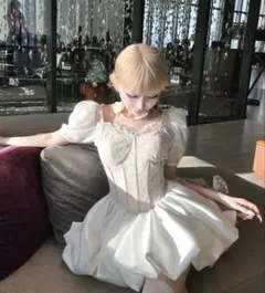 完売！トリートユアセルフ ribbon jacquard cami tops - メルカリ