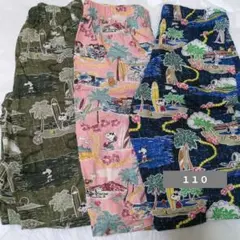 ユニクロ　ステテコ３本セット　サイズ１１０　スヌーピー