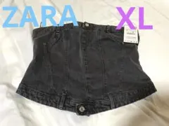 ZARA TRF デニムコルセット XL