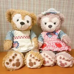 バレンタインスウィート2014 ダッフィー＆シェリーメイ ぬいぐるみセット　限定
