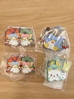 モンハン サンリオ ラバーマスコット　タキシードサム　キキララ ポチャッコ