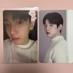 EXO ベッキョン delight LONSDALEITE トレカ 2枚セット