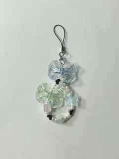 ビーズストラップ　携帯ストラップ