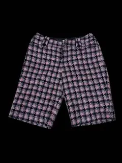 INGEBORG ハーフパンツ 千鳥柄 ピンクのサムネイル
