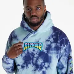 ripndip パーカー リップンディップ　タイダイ柄