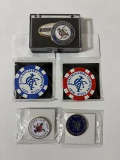 東京ディズニーランド club33 ゴルフマーカー3個セット　キャロウェイ 東京ディズニーランド club33 ゴルフマーカー3個セット キャロウェイ