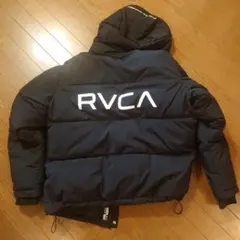 RVCA フード付きナイロンジャケット ブラック