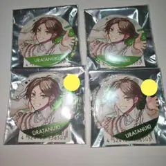 うらたぬき 缶バッジ 夏ツ LLL