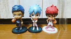 黒子のバスケ　一番くじ　フィギア　黒子　青峰　火神　きゅんキャラ　レアカラー