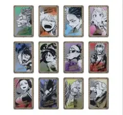 ヒロアカ原画展　箔押しクリアカードコレクション　12枚セット