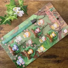 希少レア HELLO KITTY IN THE JUNGLE ストラップ
