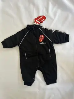 【新品】70cm ローリングストーンズ ロンパース カバーオール ベビー服