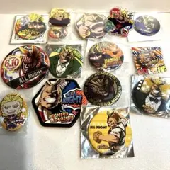 ヒロアカ オールマイト缶バッジ15個セットA