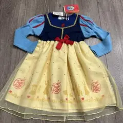 新品 Disney 白雪姫 なりきり ワンピース ドレス 100