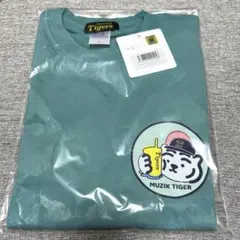 阪神タイガース MUZIK TIGER トロピカルTシャツ グリーン　Lサイズ