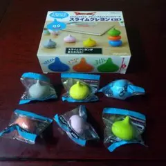 ドラゴンクエスト プライズ 非売品 スライム形クレヨンとスライム形消しゴム