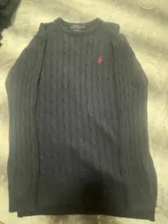 Polo Ralph Lauren 紺色　ニット M