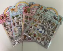 手さげつきユニーク立体ステッカー　４セット　イタリアンブレインロット