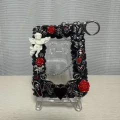 トレカケース カードケース デコ ブラック