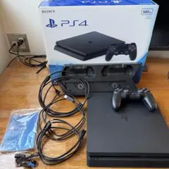 PS4 CUH-2000AB01 500GB Jet Black・充電スタンド
