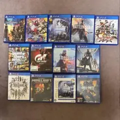 PS4ゲームソフト13セット