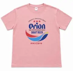 Orion オリオンビール Tシャツ 半袖 ピンク M