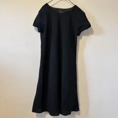 プラスオトハ カットソーロングワンピース オーガンジー 異素材 体型