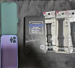 iPhone 12 Pro Maxケース2個 ケースと保護ガラス 未使用のサムネイル