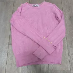 ZARA ピンク 長袖セーター Sサイズ