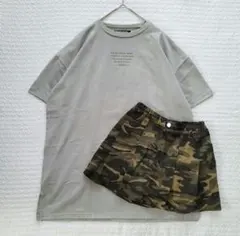 【美品】【2回着用】ZIDDY　ジディ　オーバーサイズTシャツ　150