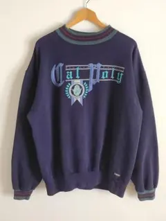 90sジャンスポ リブラインスウェット USA製オールド ヴィンテージ カレッジ