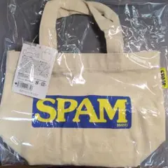 SPAM ブランド ロゴ入りミニバッグ