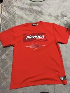 Playvision 赤 スポーツシャツ　XL