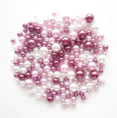 【 4-8mm / mix 】穴なし カラーパール（cp-15）
