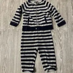 【美品】TOMMY HILFIGER ストライプセットアップ80㎝